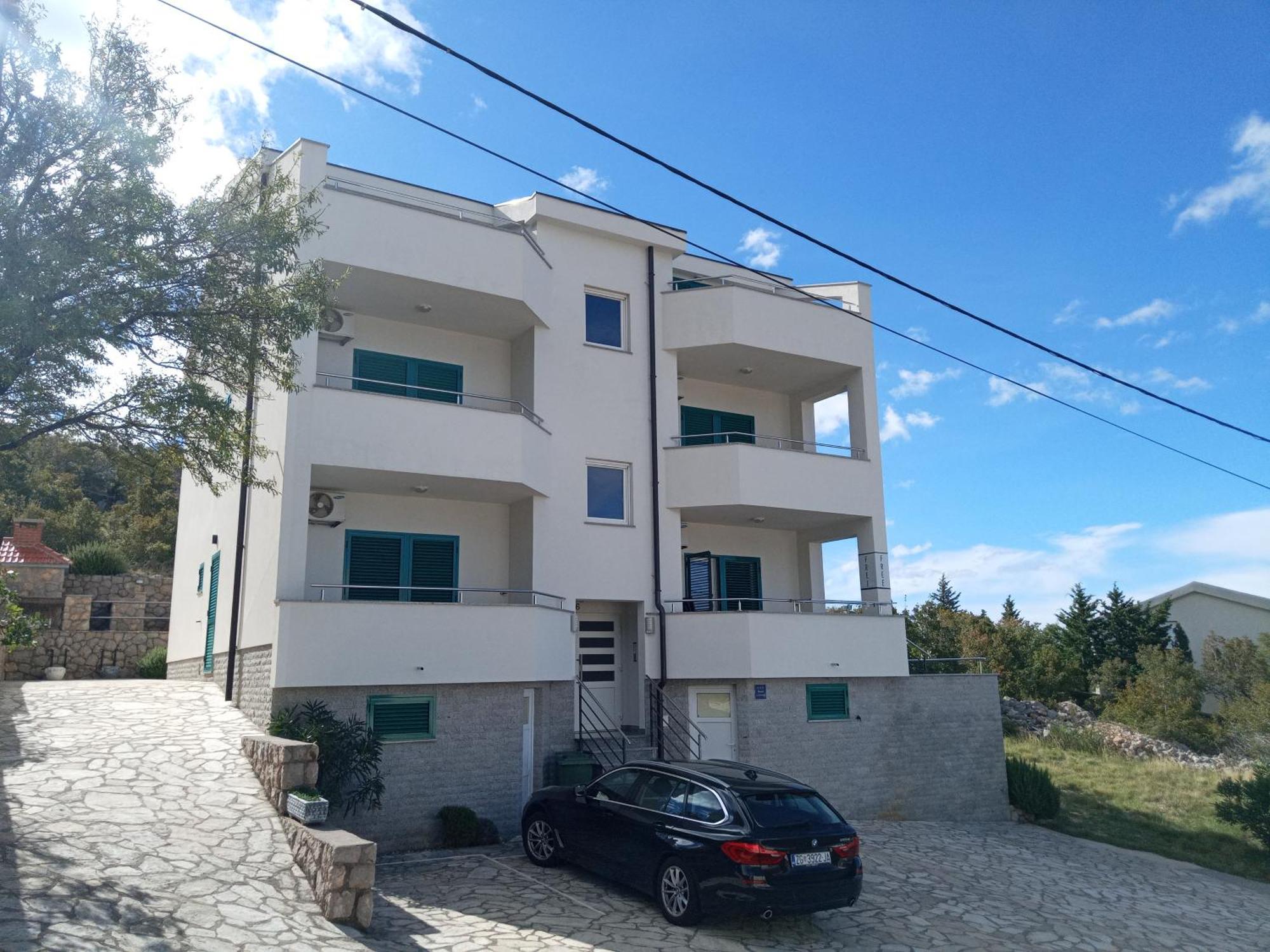 Villa Luce Apartment House Karlobag Bagian luar foto